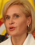 Contralora General de la República. Sandra Morelli Riconull